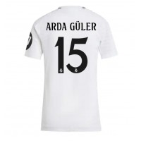 Billiga Real Madrid Arda Guler #15 Hemma fotbollskläder Dam 2024-25 Kortärmad